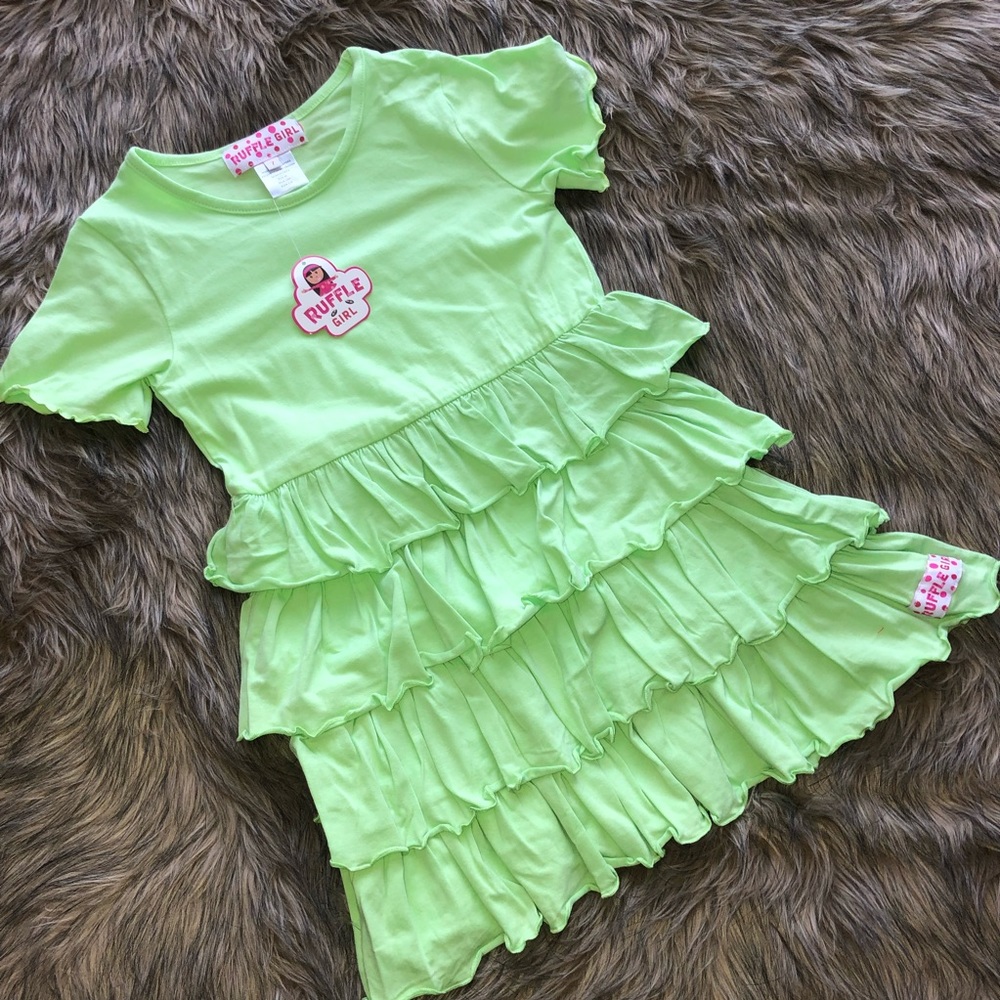 NWT Ruffle Girl Dress | Girls size 7